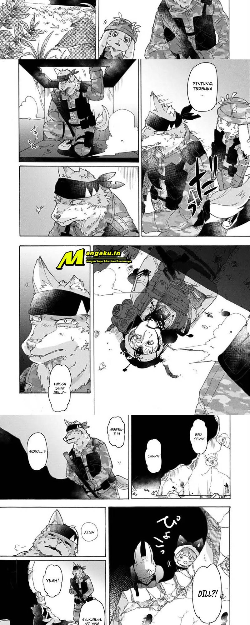 The Wolf Child Sora in the War Zone Chapter 01 Bahasa Indonesia